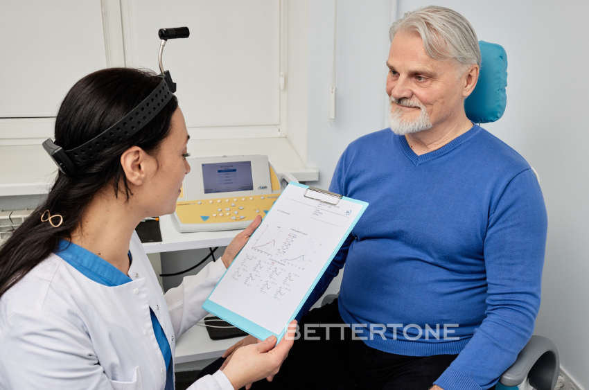 Тональна порогова аудіометрія